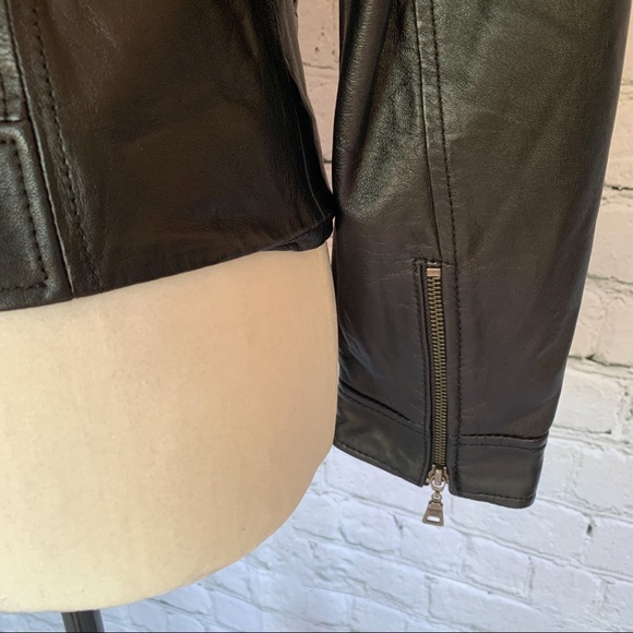 Danier Leather Jacket - BLACK - Picture 7 of 9